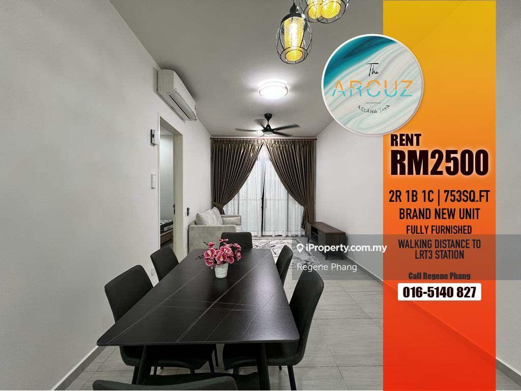 Fully Furnished Tastefully The Arcuz Kelana Jaya PJ For Rent
