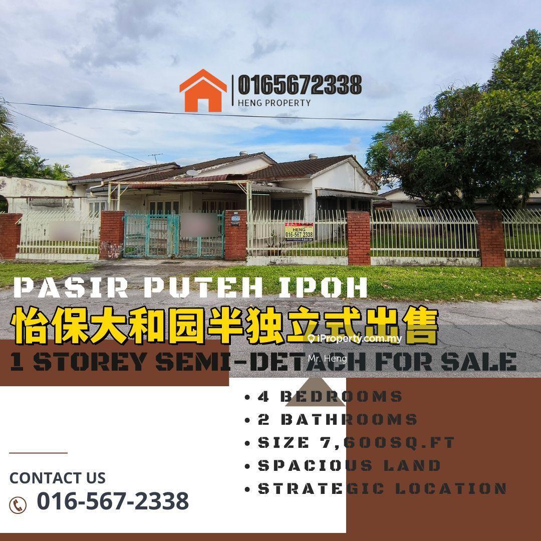 Single-Storey Semi-Detached House in Pasir Puteh Ipoh