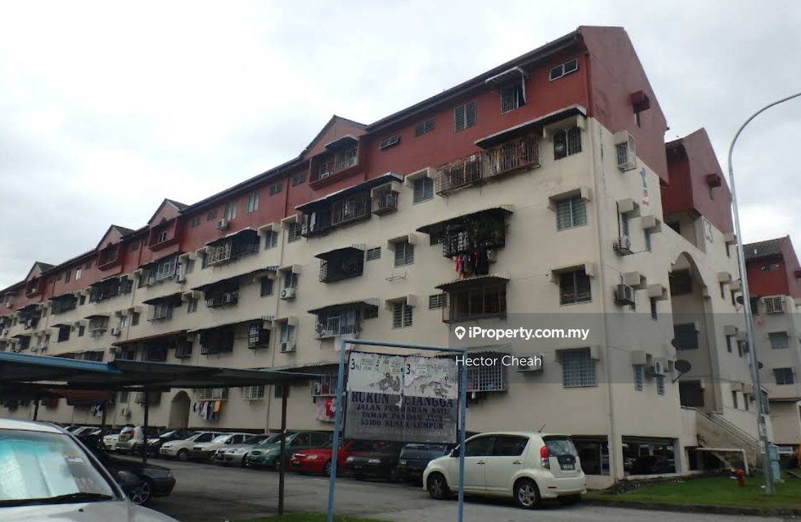 Flat Pandan Jaya KL 1004sf Below Market 100% Loan 0% Downpayment