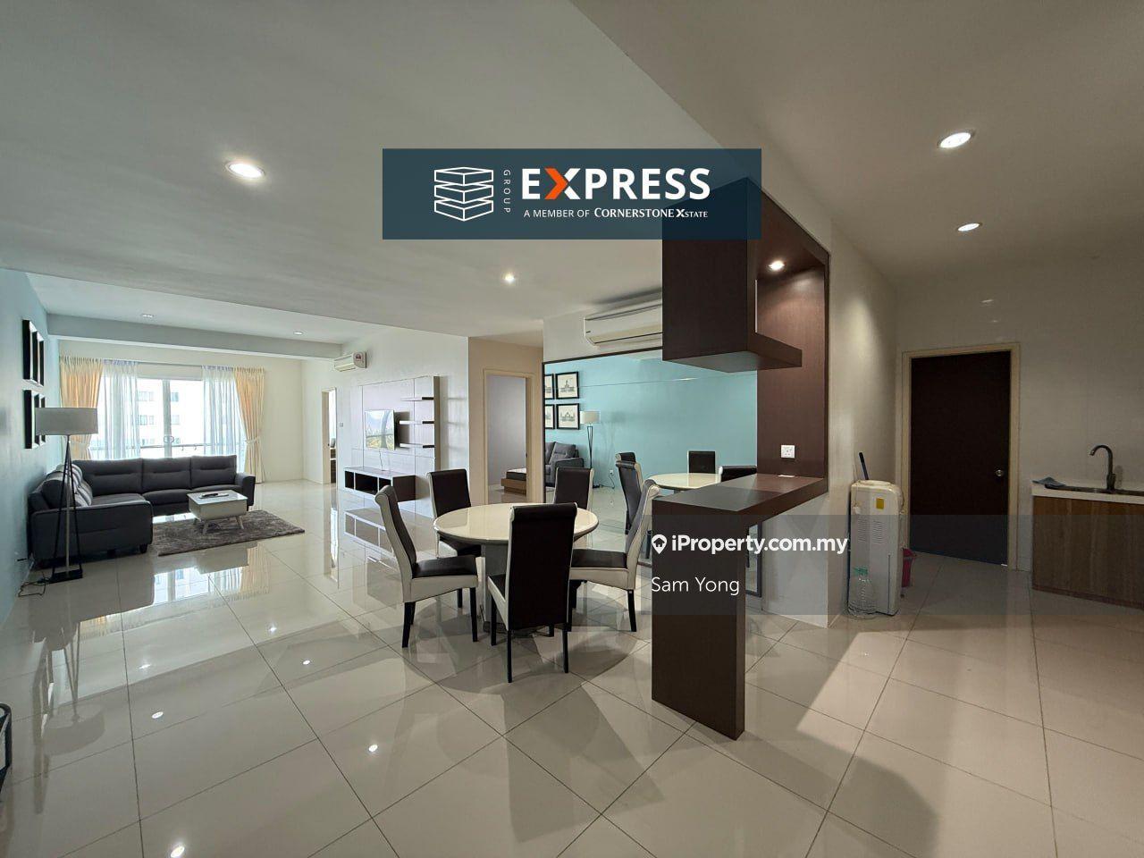 Level 12, 3-Beds at The Wharf Condo, Miri (Next to Pullman Hotel)