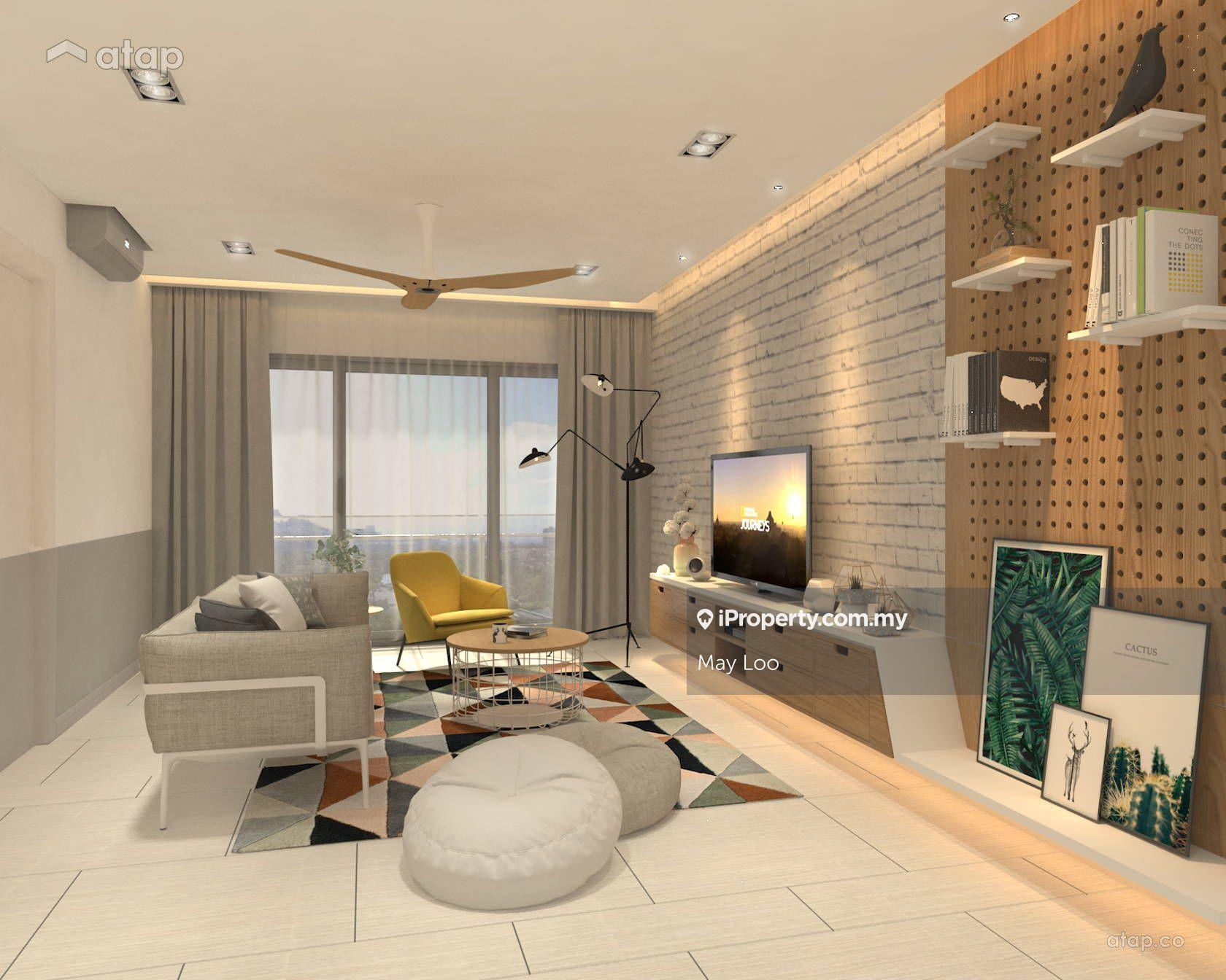 Dual Key Partly Furnish Apartment in Sepang