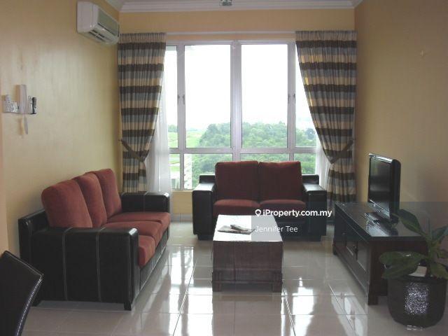 Facing swimming pool view