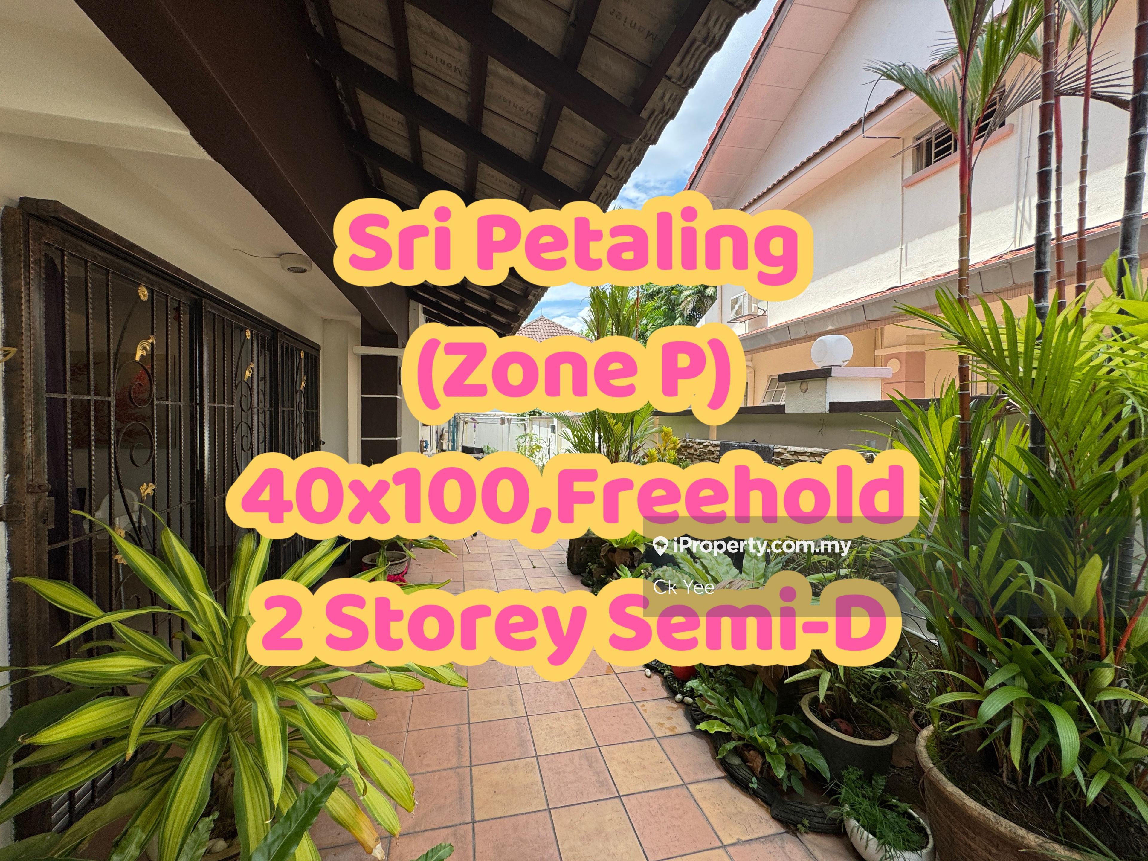 Sri Petaling (40 x 100) 2 Storey Semi-D,Freehold