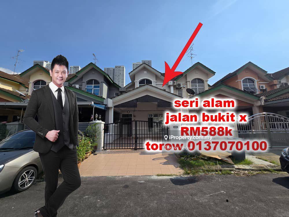 Seri alom jalan bukti double storey