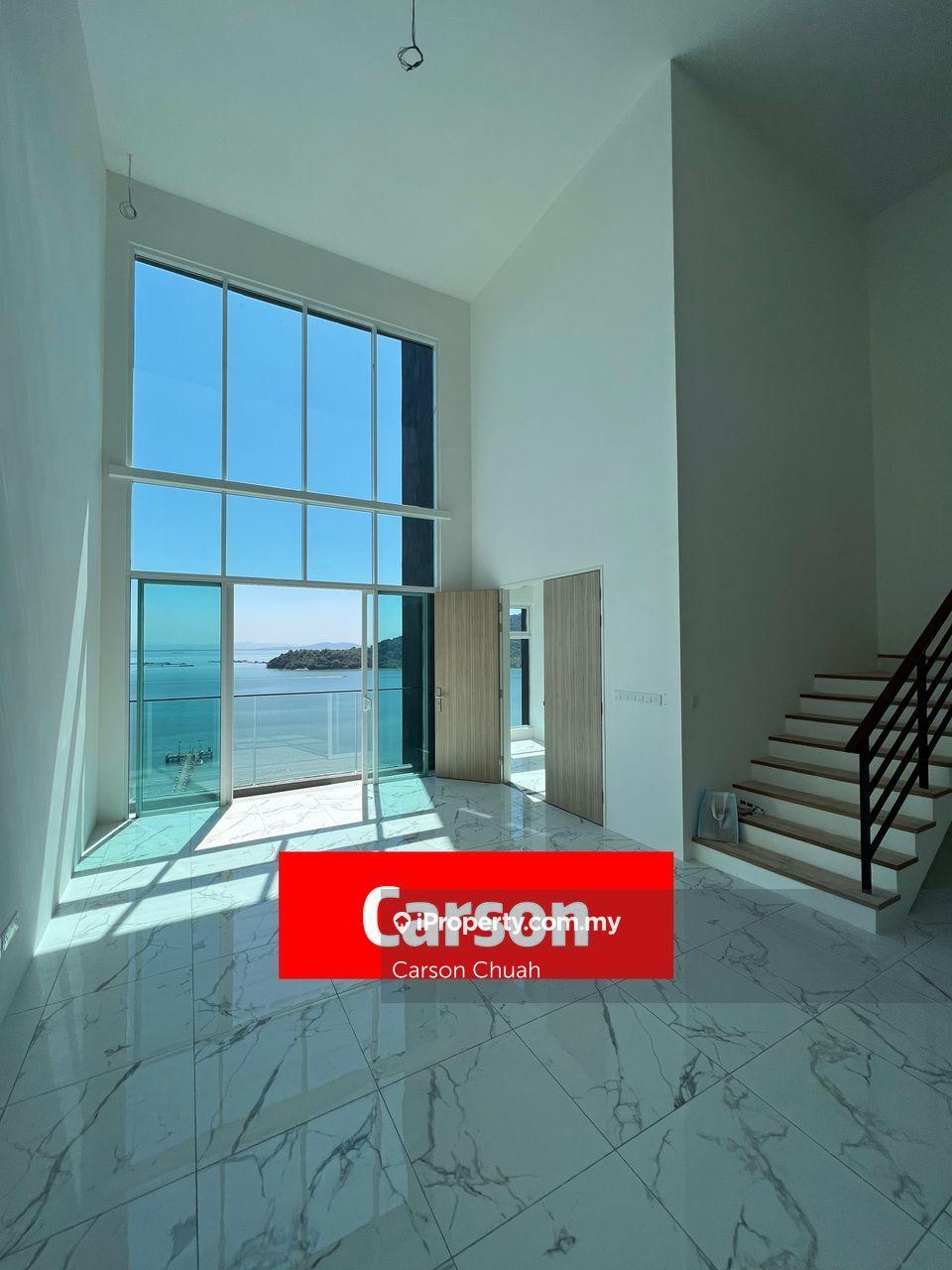 Duplex Full Seaview With 2 Private lift 3 carpark at Queensbay Area