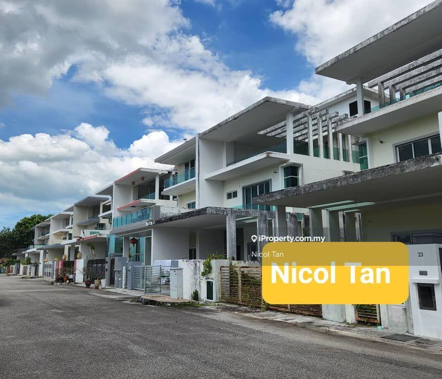 3 Storey Semi-D at Solok Seri Genting, Balik Pulau for Sale