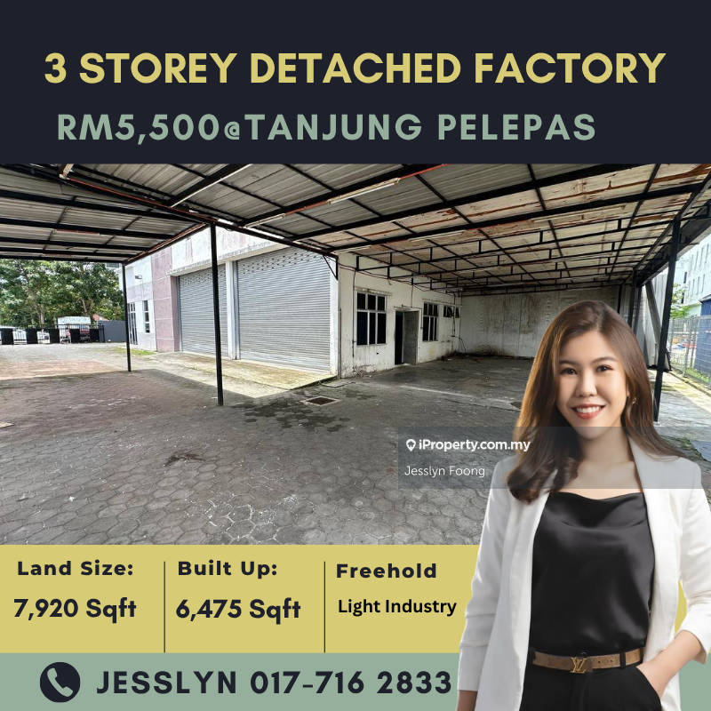 I Parc, 3 Storey Semi-Detached Factory For Rent