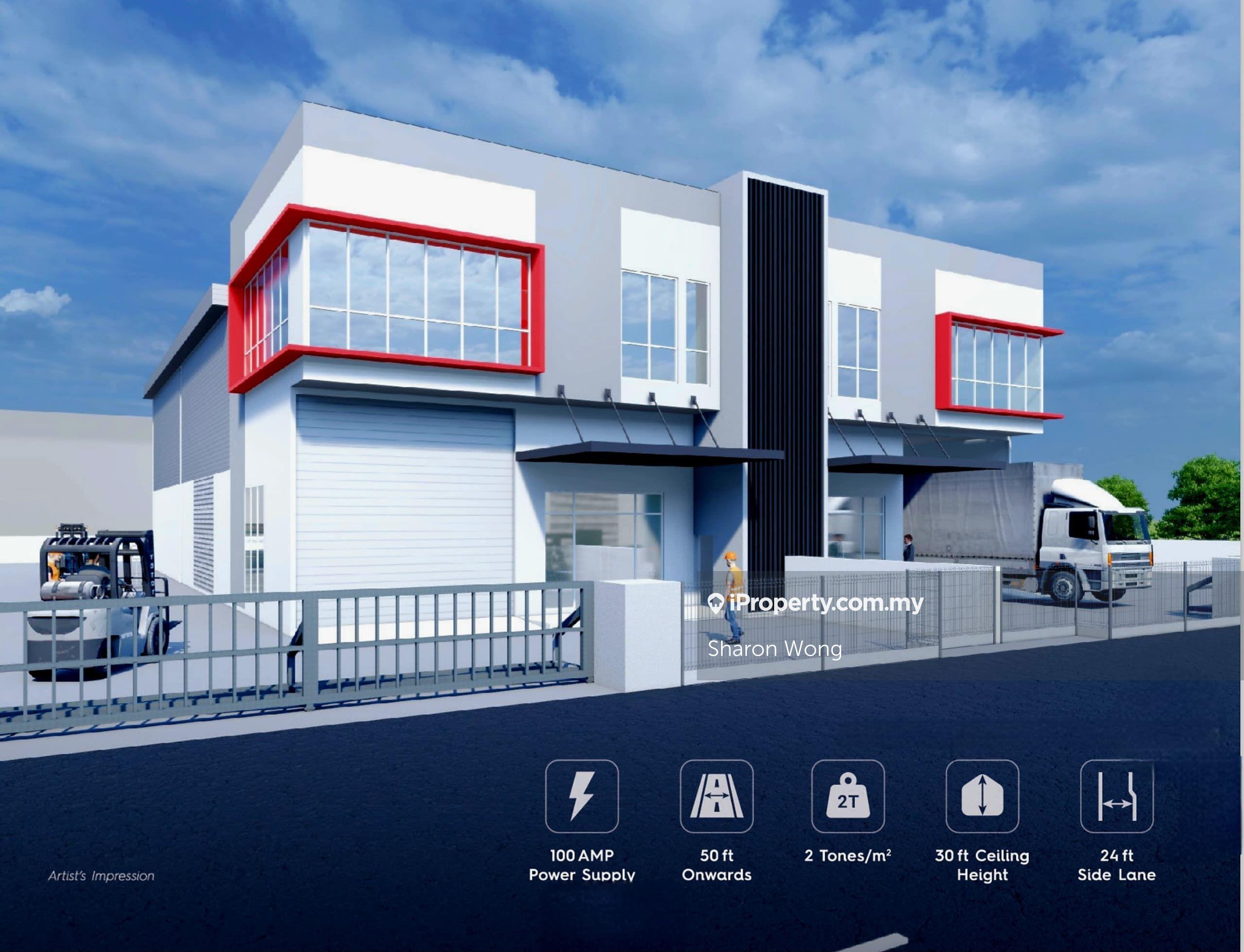 Permatang Tinggi Light Industrial Park Semi D 2 Storey Lot For Sale