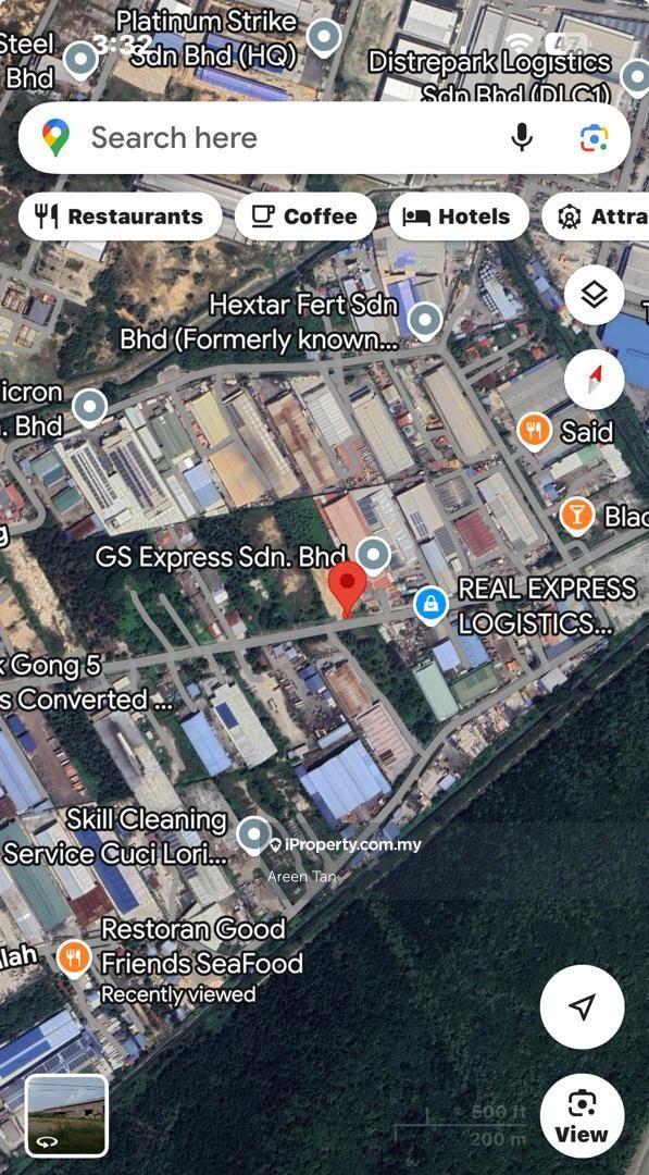 Telok Gong Detached Factory High Power Suitable for Production Use