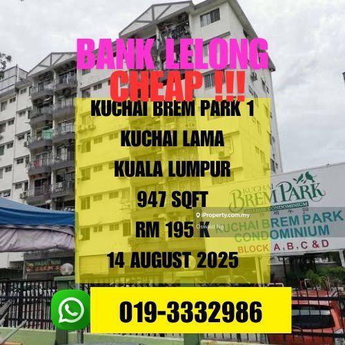 Bank Lelong Kuchai Brem Park 1 Taman Gembira Kuala Lumpur