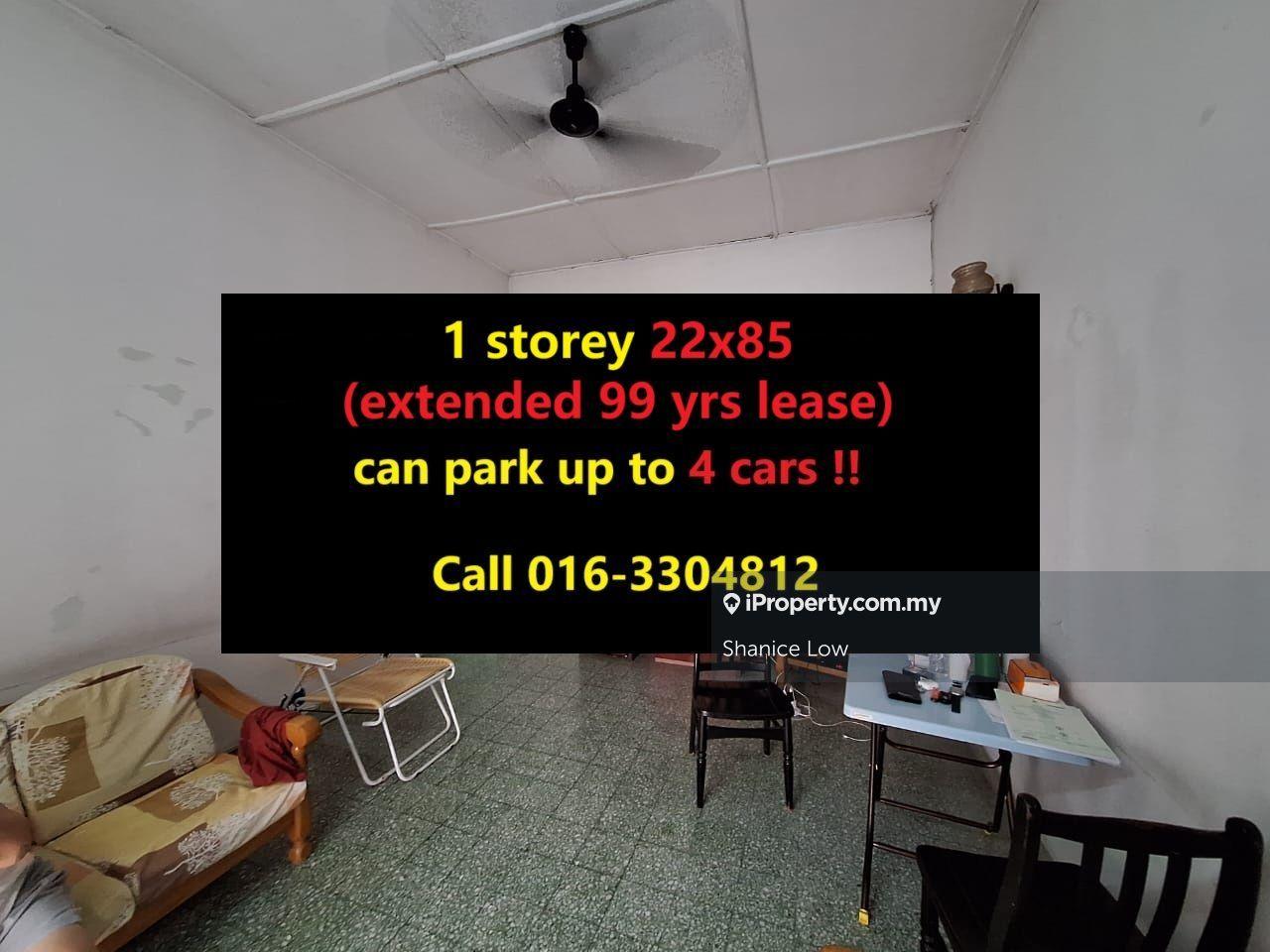 Taman Ehsan 1 sty 22x85 3rooms 2baths 4 parking 99 yrs extended lease 