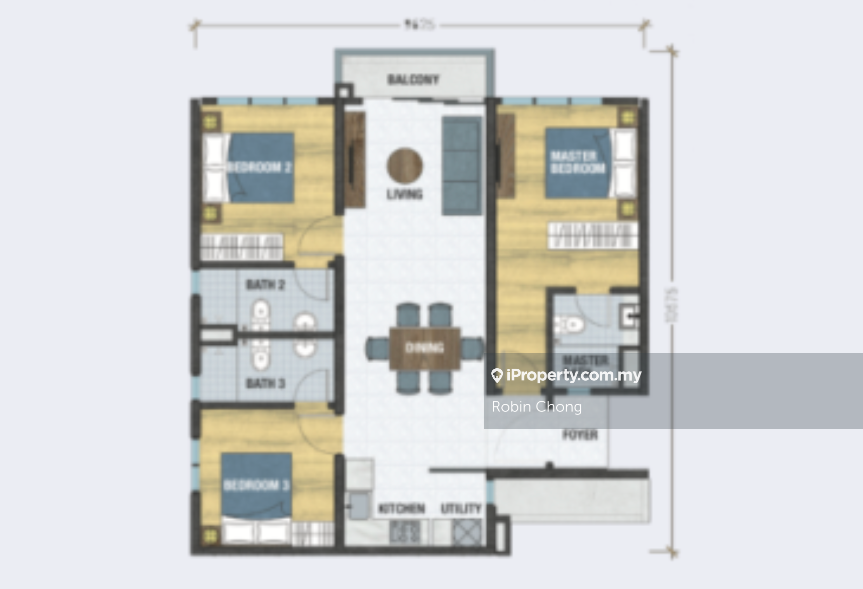 MRT Connaught Cheras Aster residence unit for auction