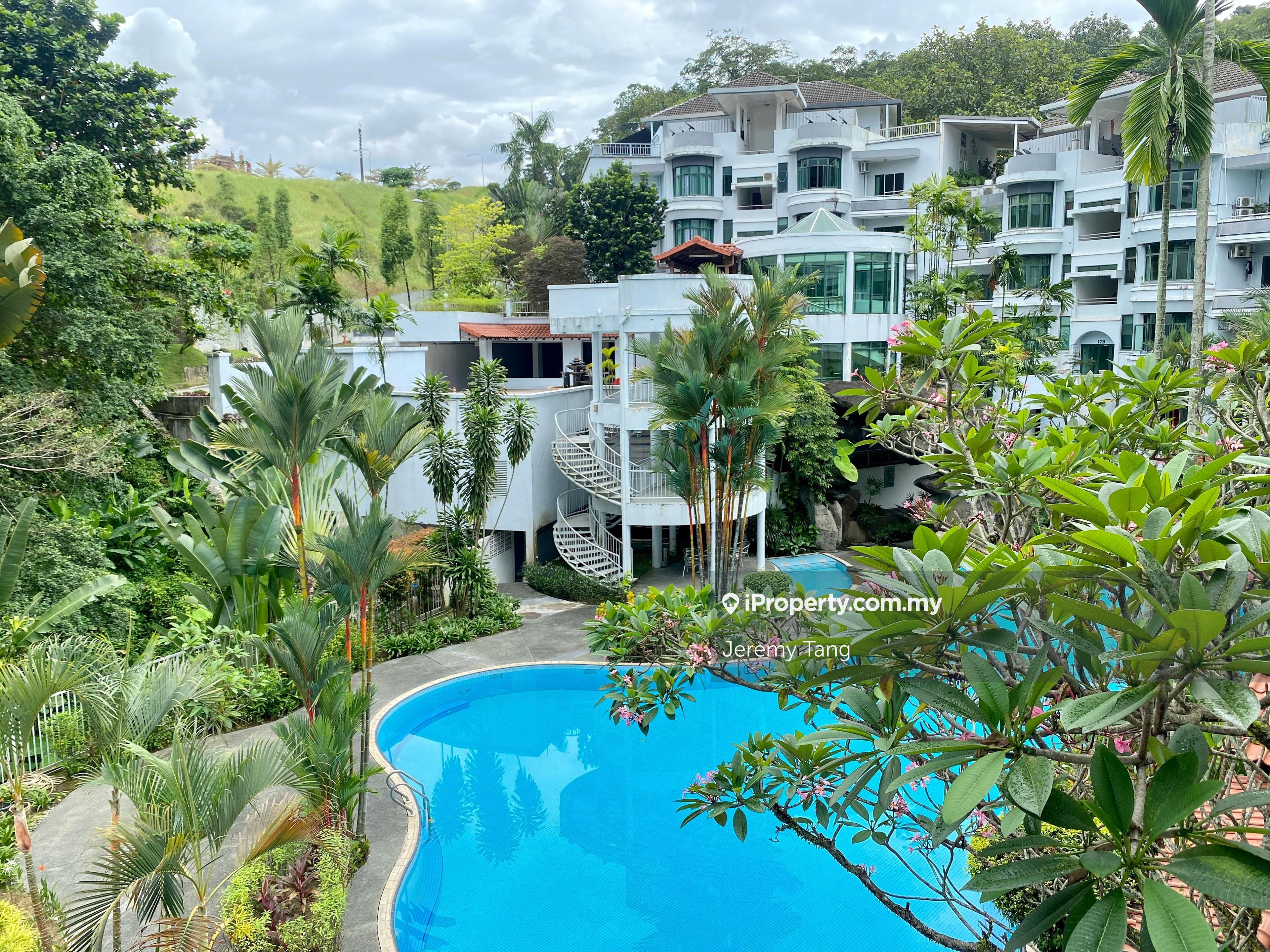 Bright and Spacious Home with View of Pool and Greenery