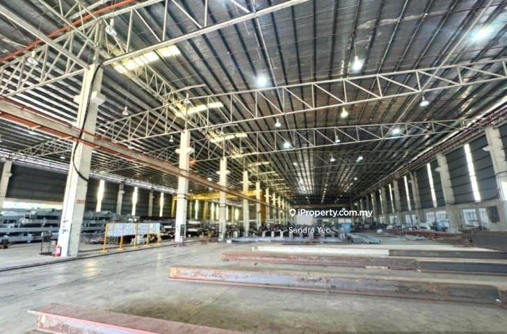 8 acre 400amp 250000sqf port klang warehouse for rent