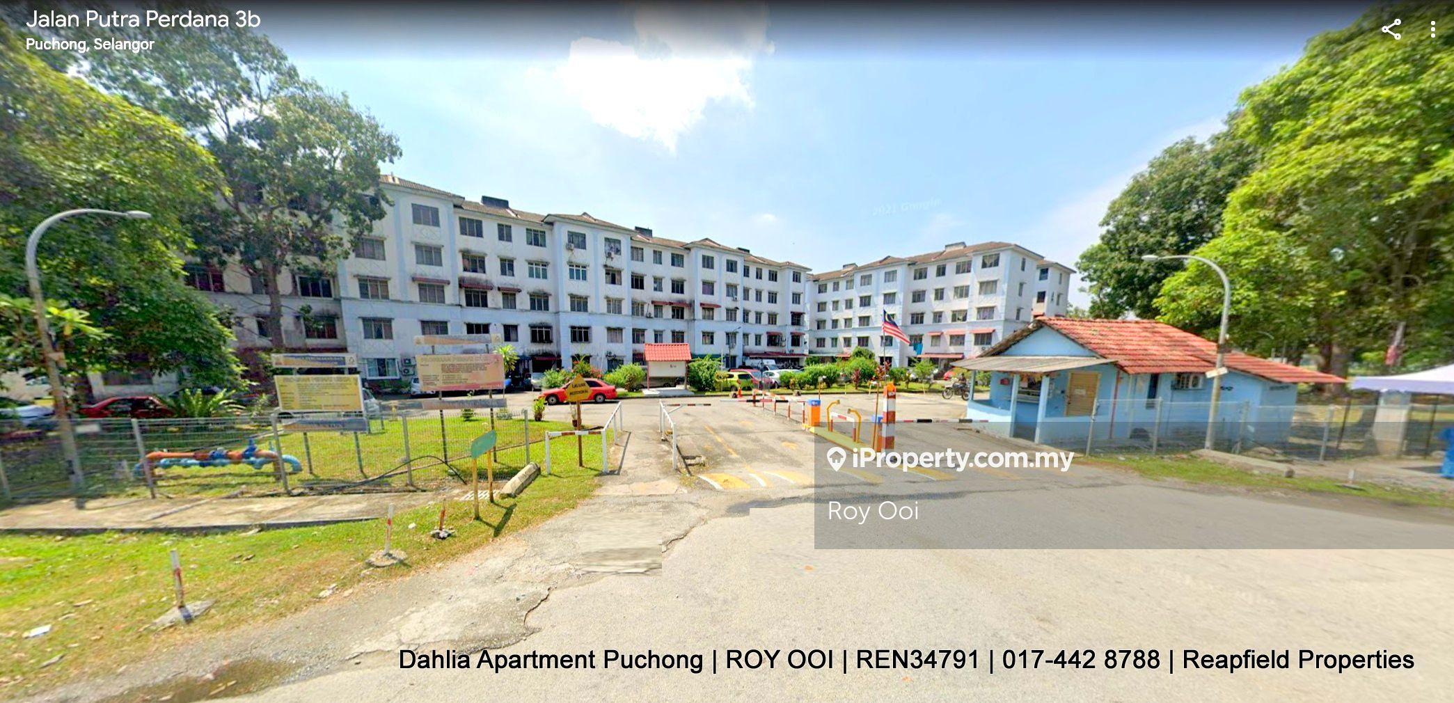 Dahlia Apartment, Puchong, Selangor For Sale