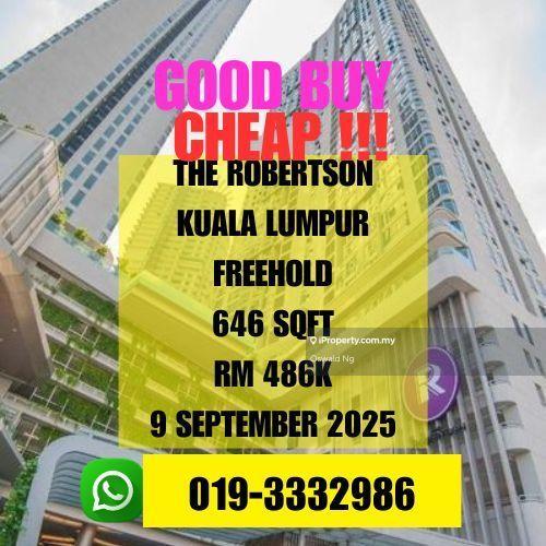 Bank Lelong  Freehold The Robertson Bukit Bintang Kuala Lumpur