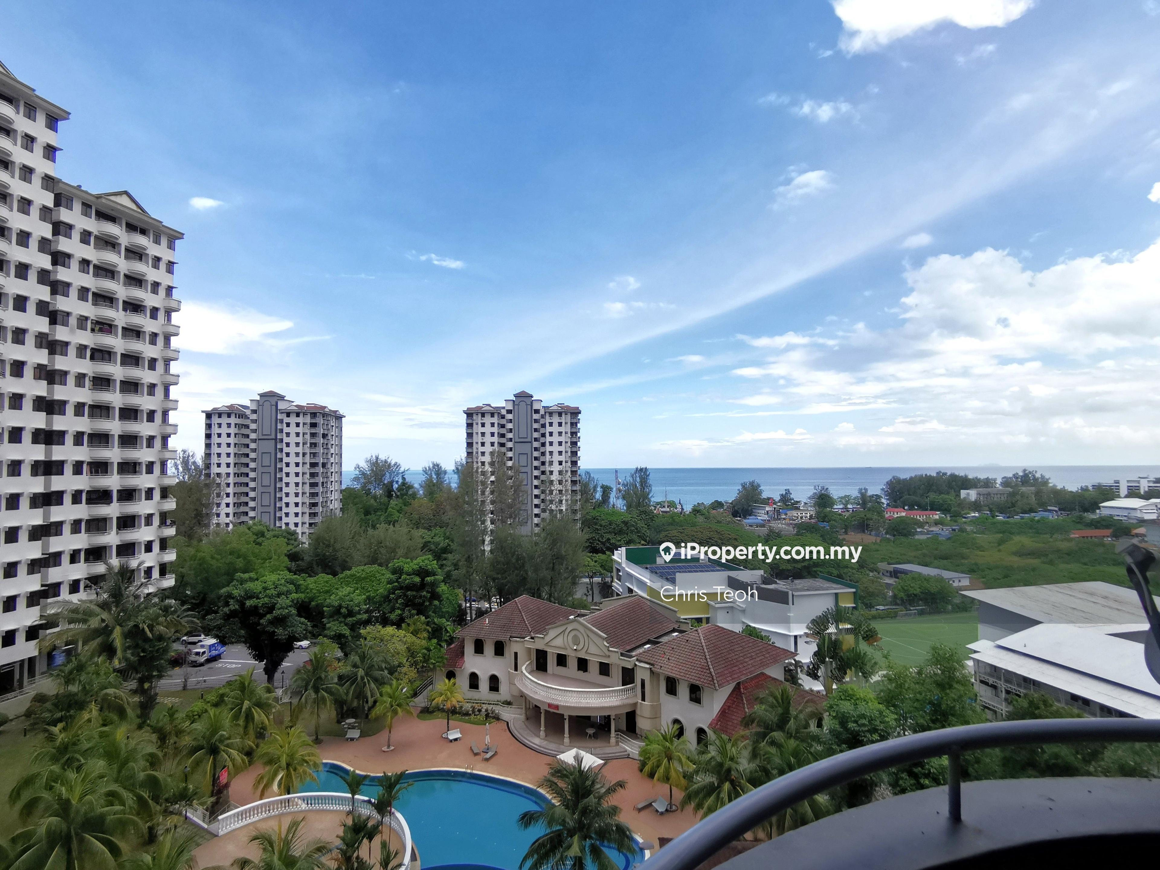 Low floor, renovated & furnished, sea view & swimming pool view!