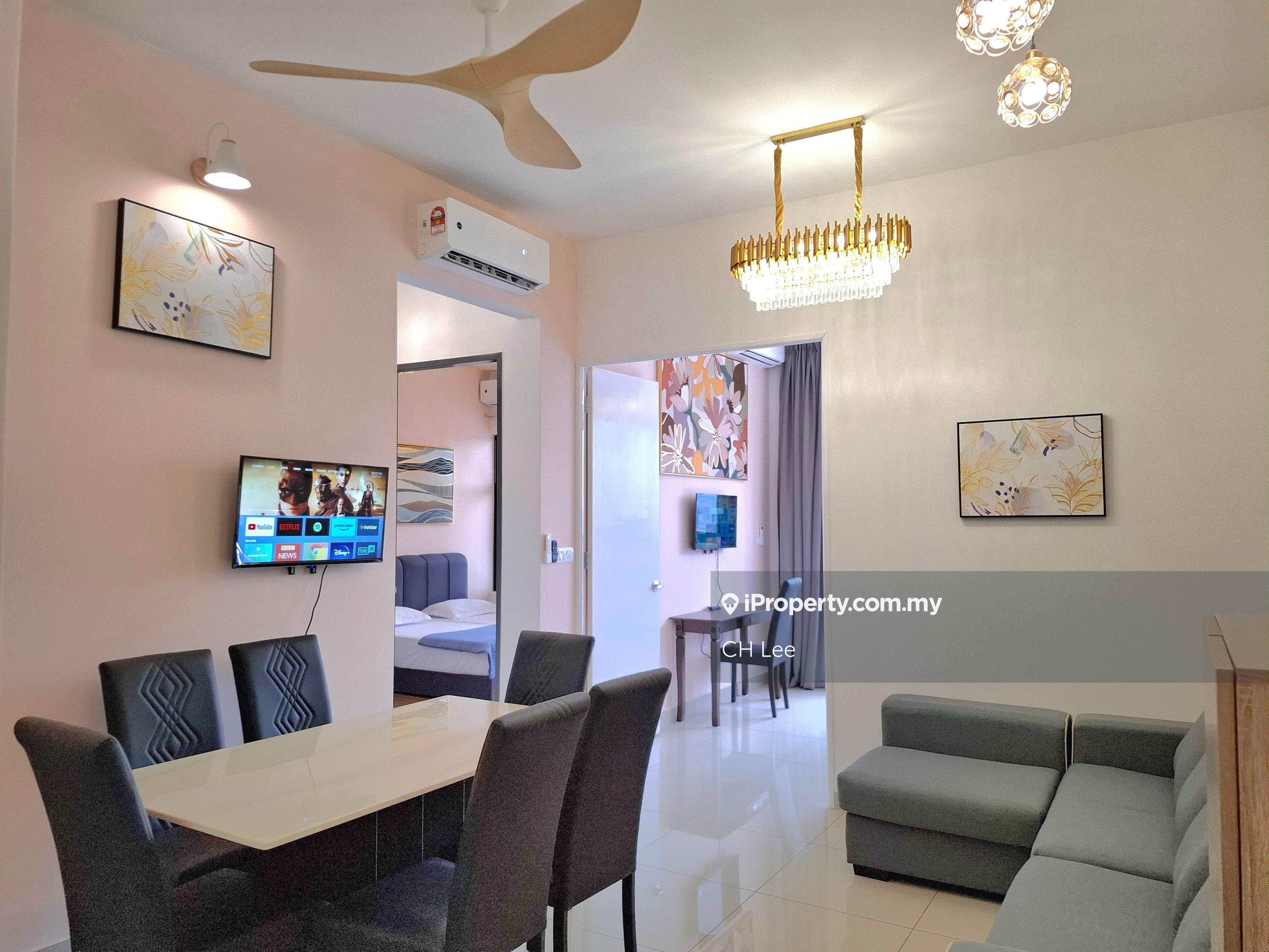 Zentro Residence 16 Sierra Puchong 2 Parking Near MRT Fully Furnished