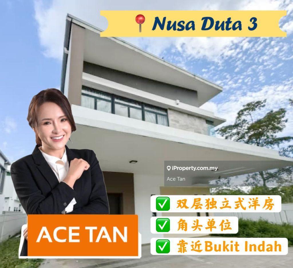 Nusa Duta 3 - 2 Storey Corner Bungalow House - For Sale