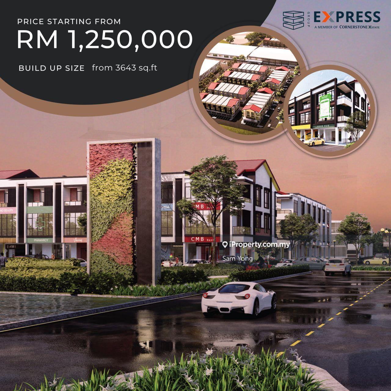 3 Storey Shophouse at Capital Commercial Park, Miri Bypass