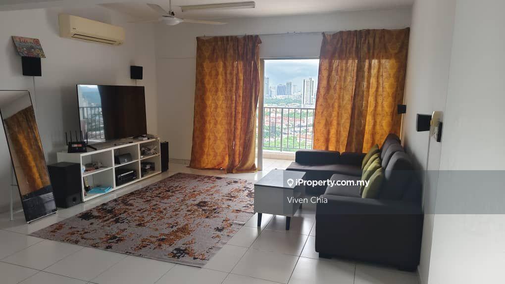 Partly Furnished with Well Maintained Unit Facing KL View