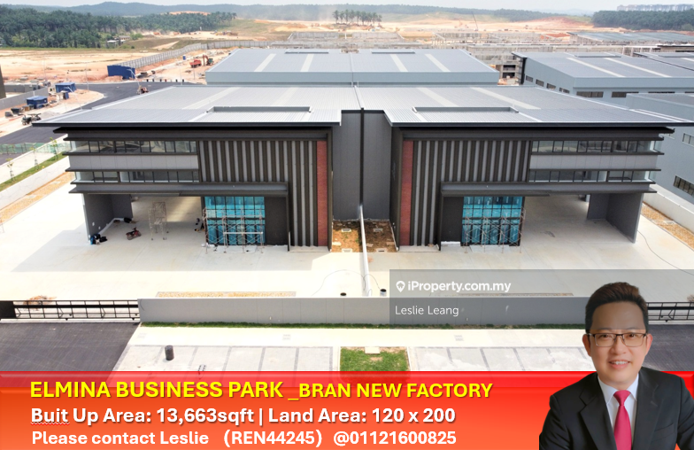 Brand New Factory at Elmina Business Park For Sales