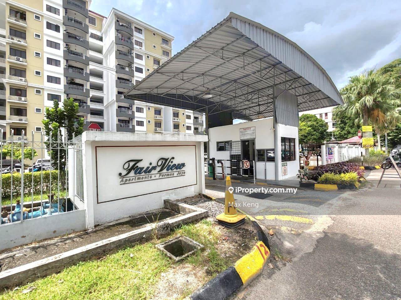 Fair View Apartment Permas Jaya Mid Floor Corner Unit Basic Renovated