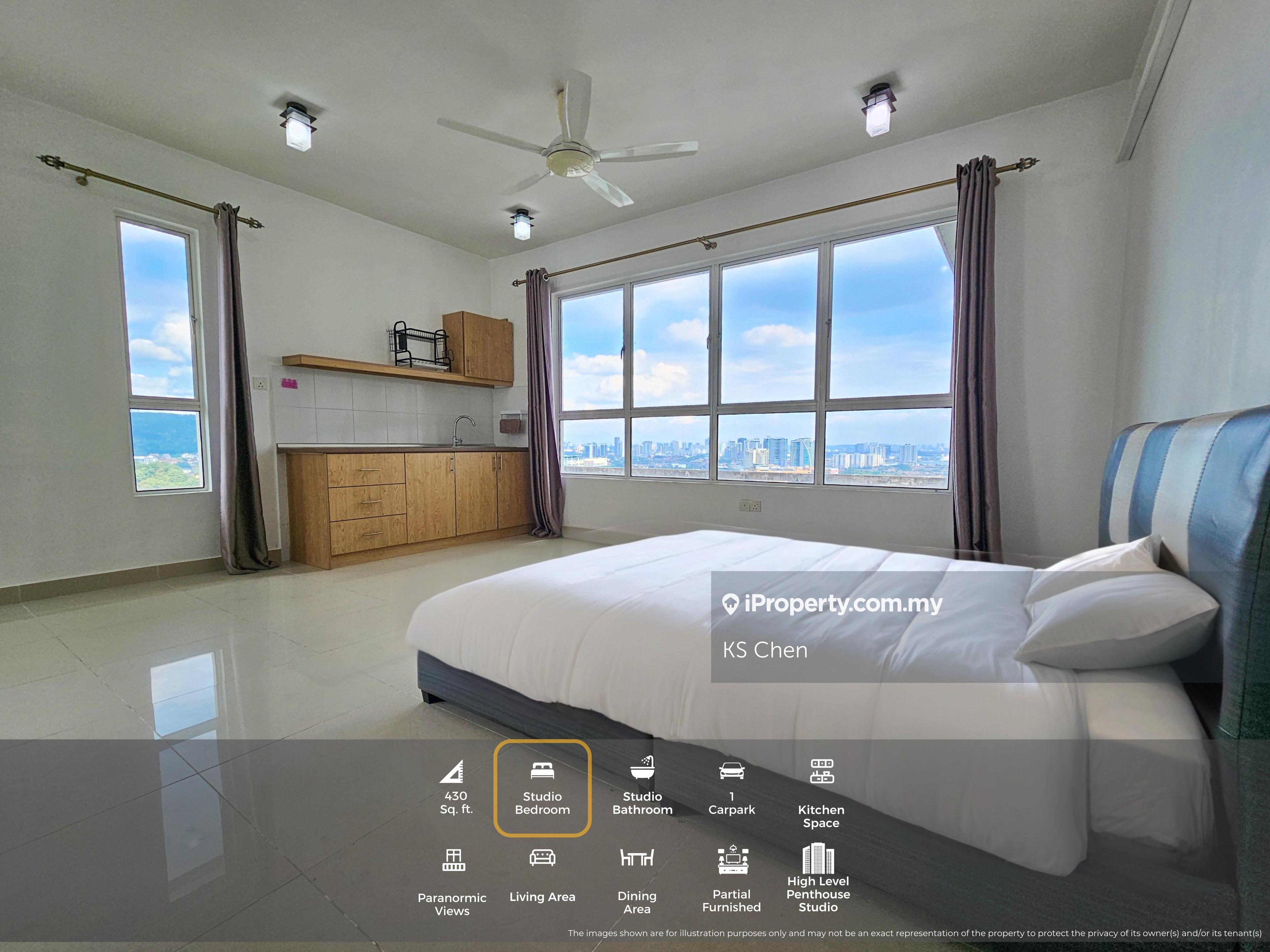 Penthouse Studio with Panoramic Views at Ritze Perdana 2