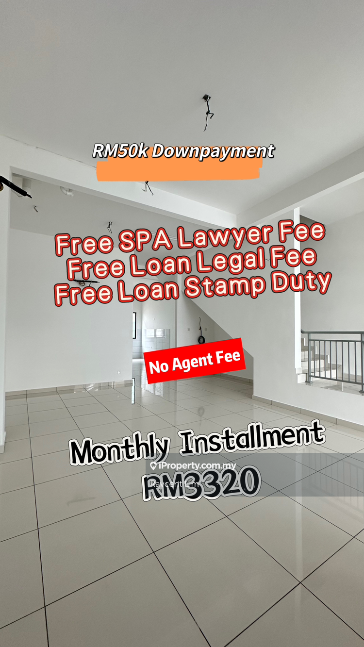 New 2 Storey Terrace House Low Downpayment