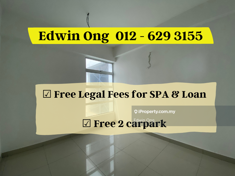 Primero Heights @ Seberang Perai. Free kitchen cabinet. Spacious unit