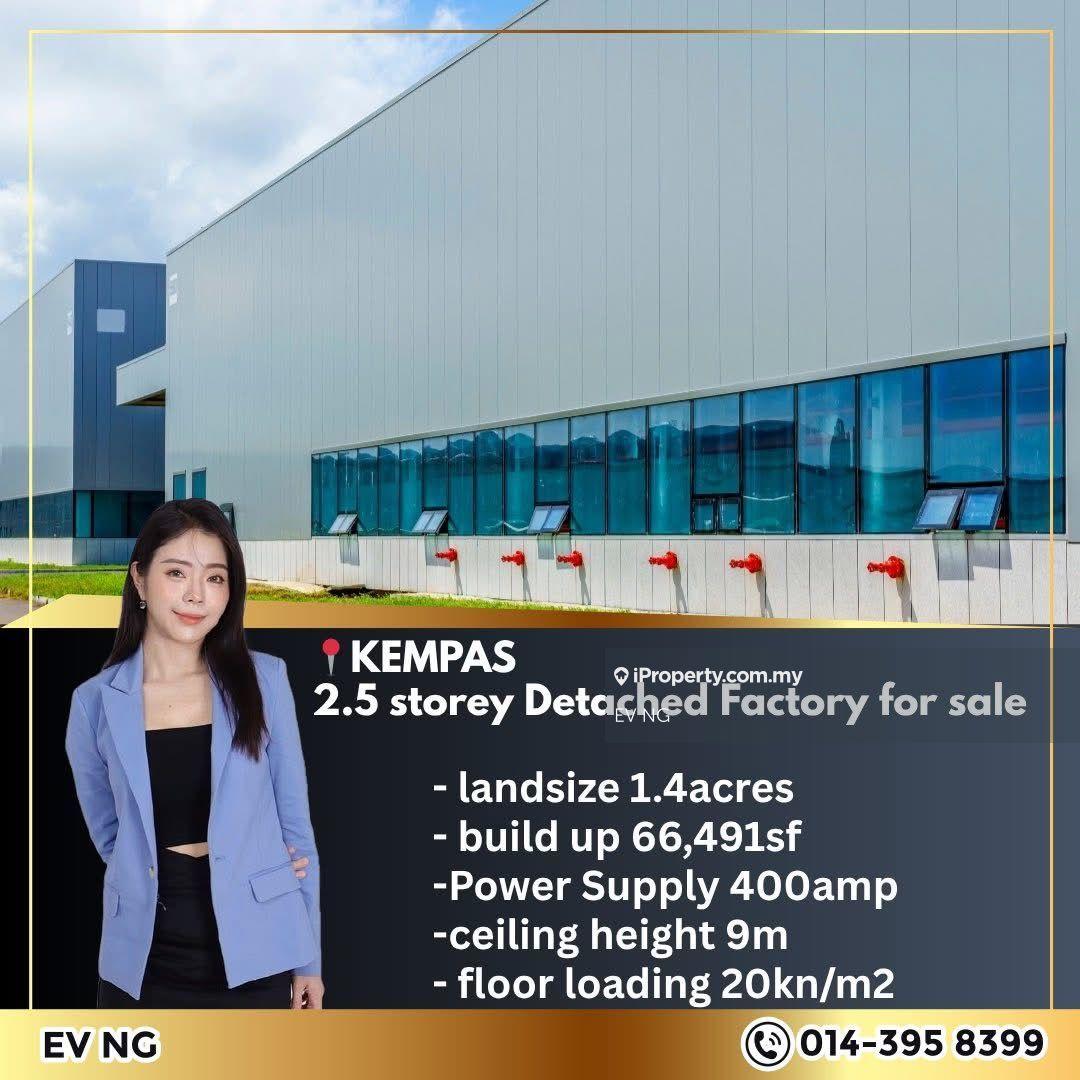 Kempas Detached factory for sale 
