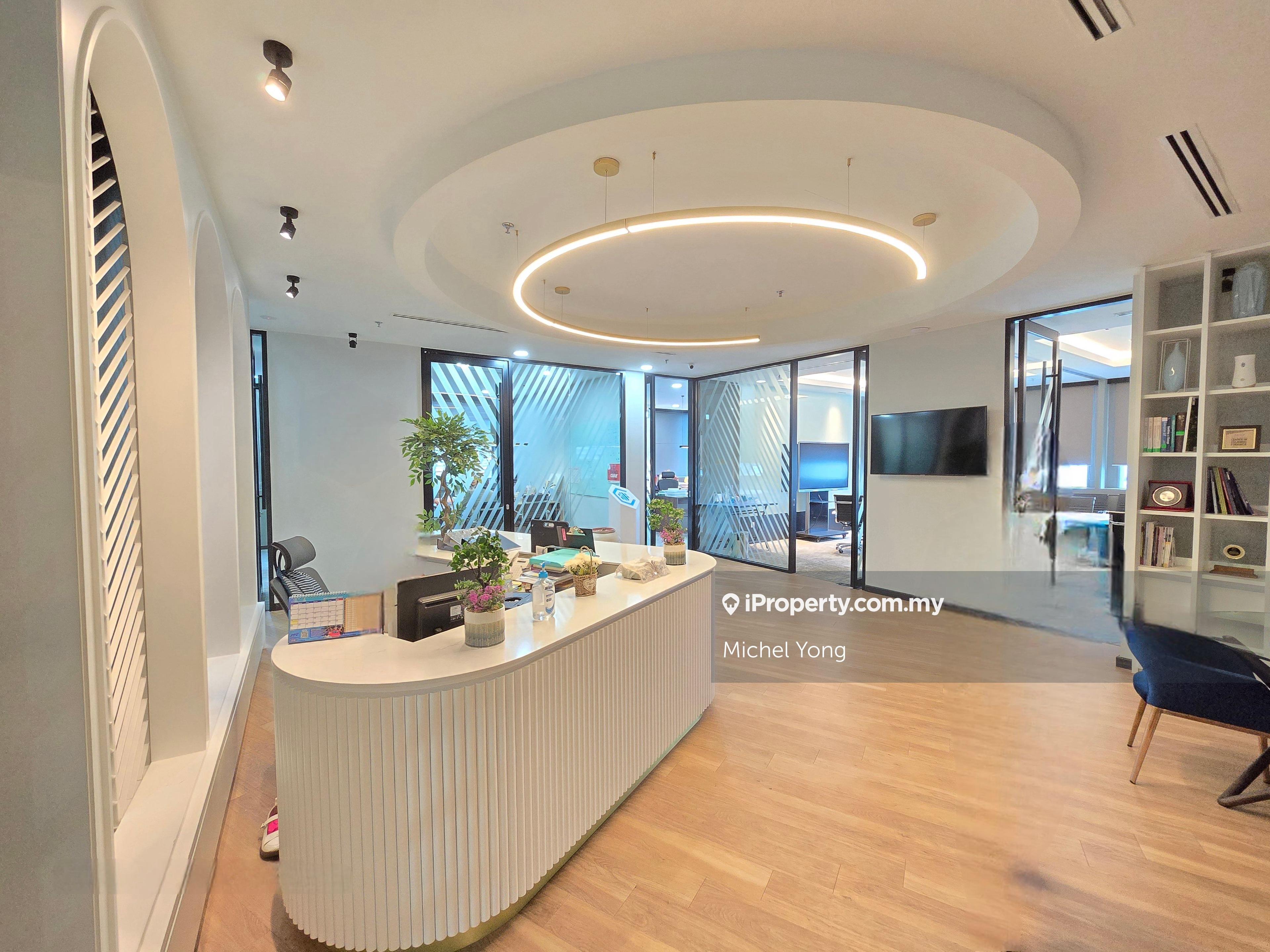 Fully Furnished 4000sf office serious seller walk to LRT Mid Valley