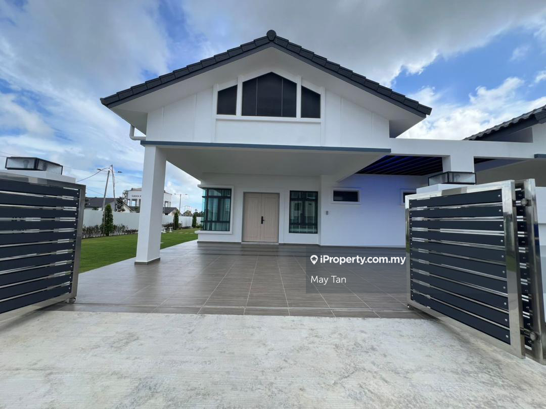 Single storey semi D/Taman Kluang Perdana/New project