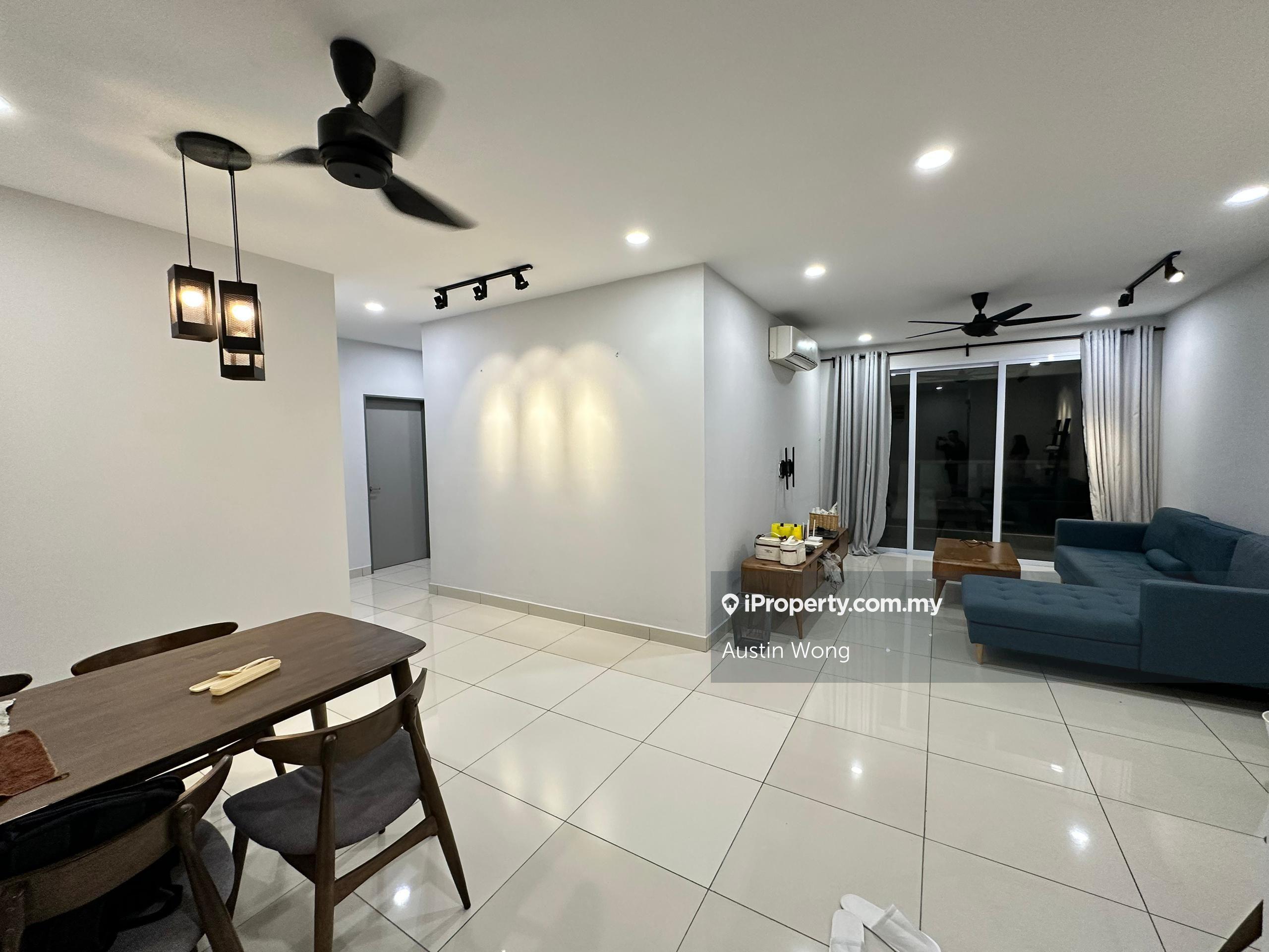 Fully Furnished Corner Aurora Residence 1238sf Puchong Prima Near LRT