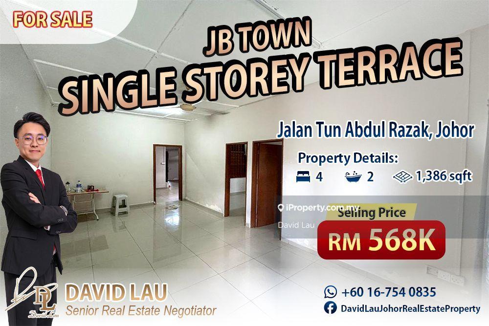 JB Town Single Storey Terrace for Sale