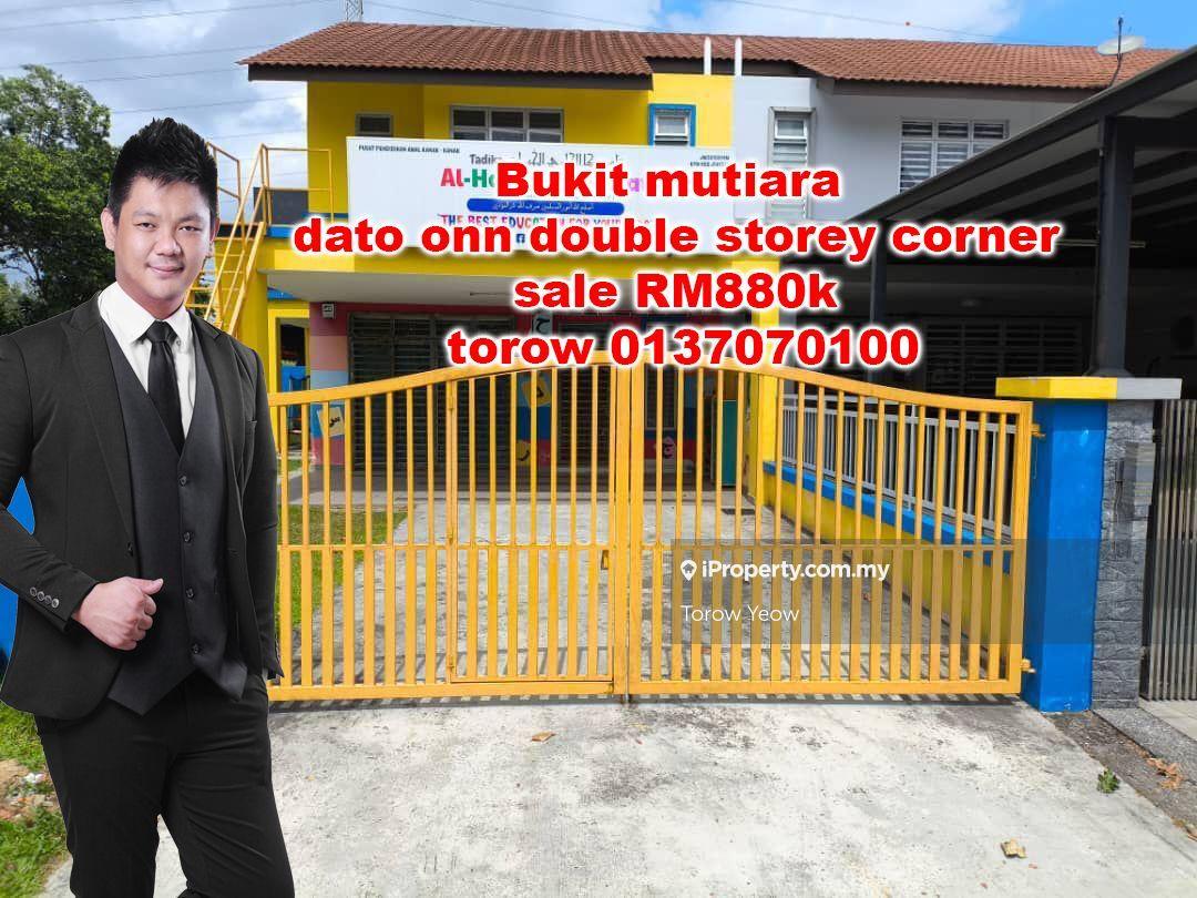 Bukit mutiara dato onn double storey sale