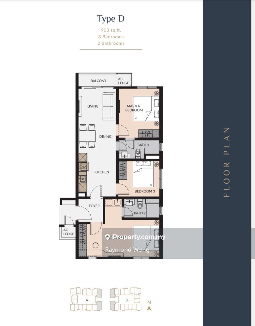 Laurel Residence 903sf Dual Key unit for Sale
