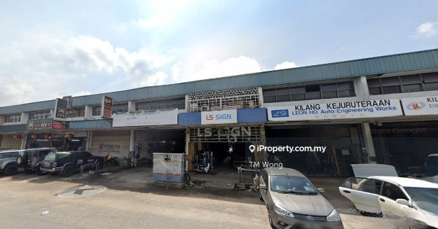Taman perindustrian subang, single storey link factory, usj