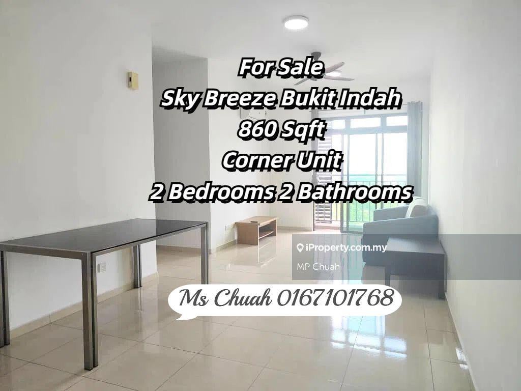 Sky Breeze/Bukit Indah/2 Bedrooms/Corner Unit