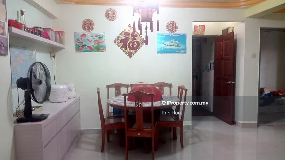 Desa dua apartment for rent, kepong desa aman puri, partially furnishe