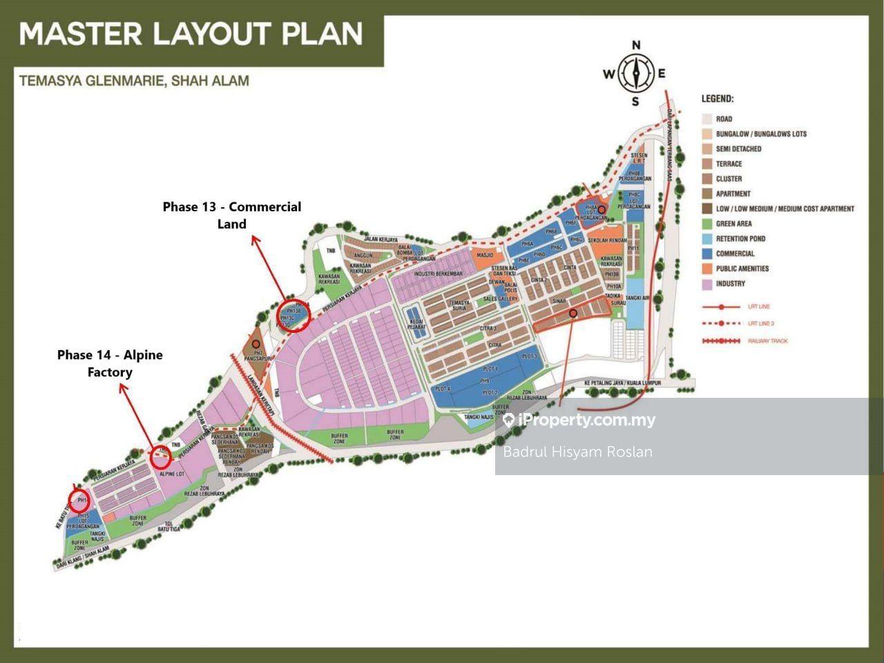 Freehold 42195ft Commercial Land Temasya Glenmarie Shah Alam