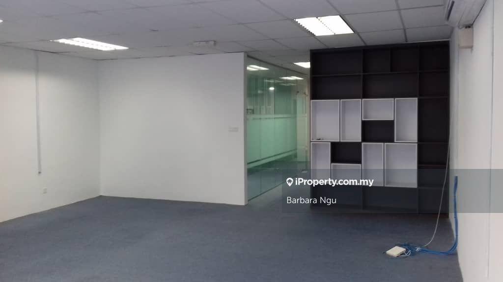 Office lot, part furnished for rent
