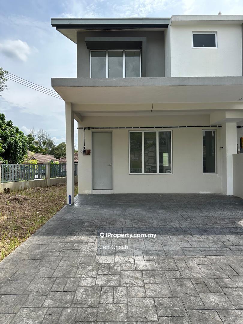 Brand New 2 Storey Terrace House for Sale, End lot with land full loan