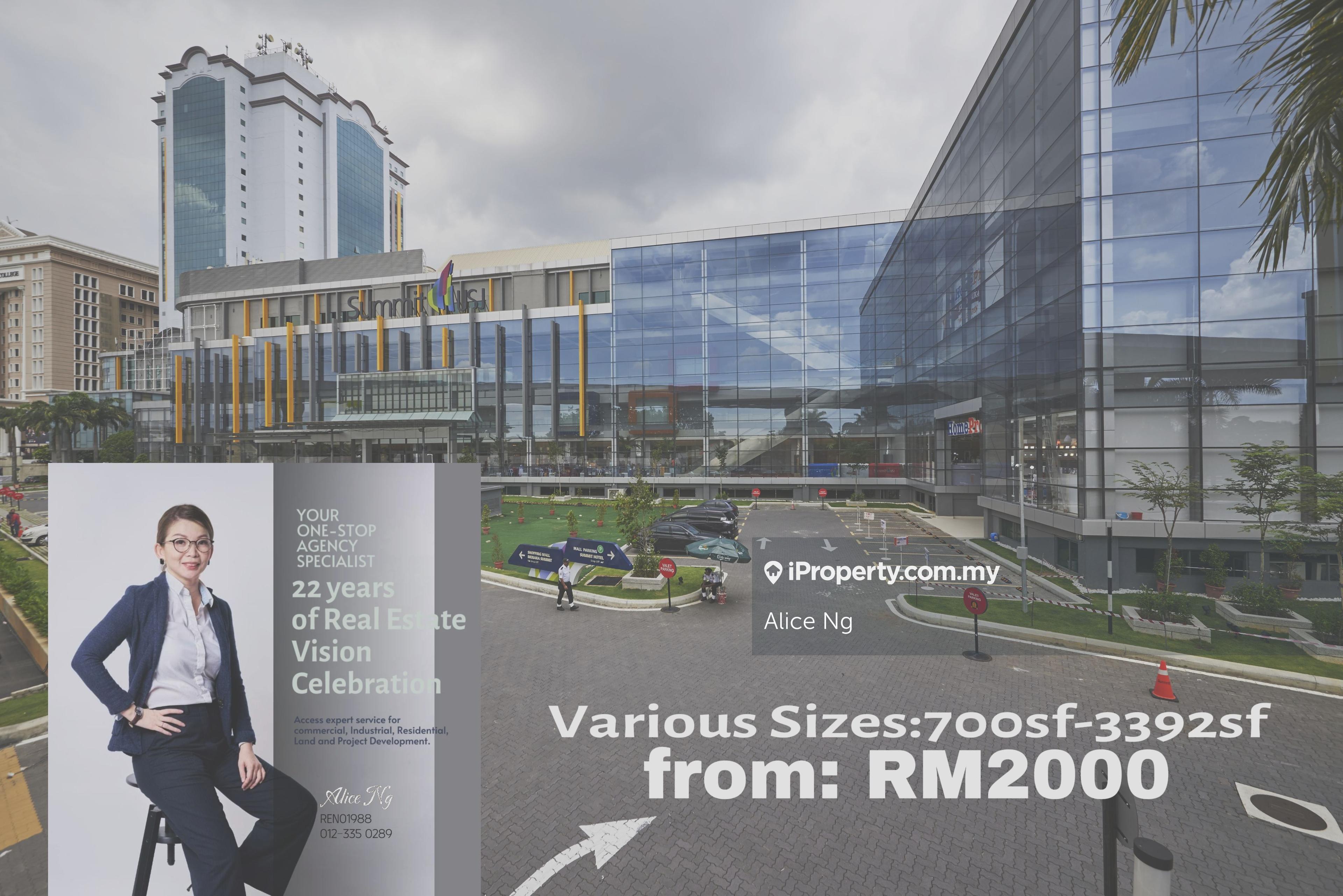 Prime Commercial Space Available at Subang Summit! 