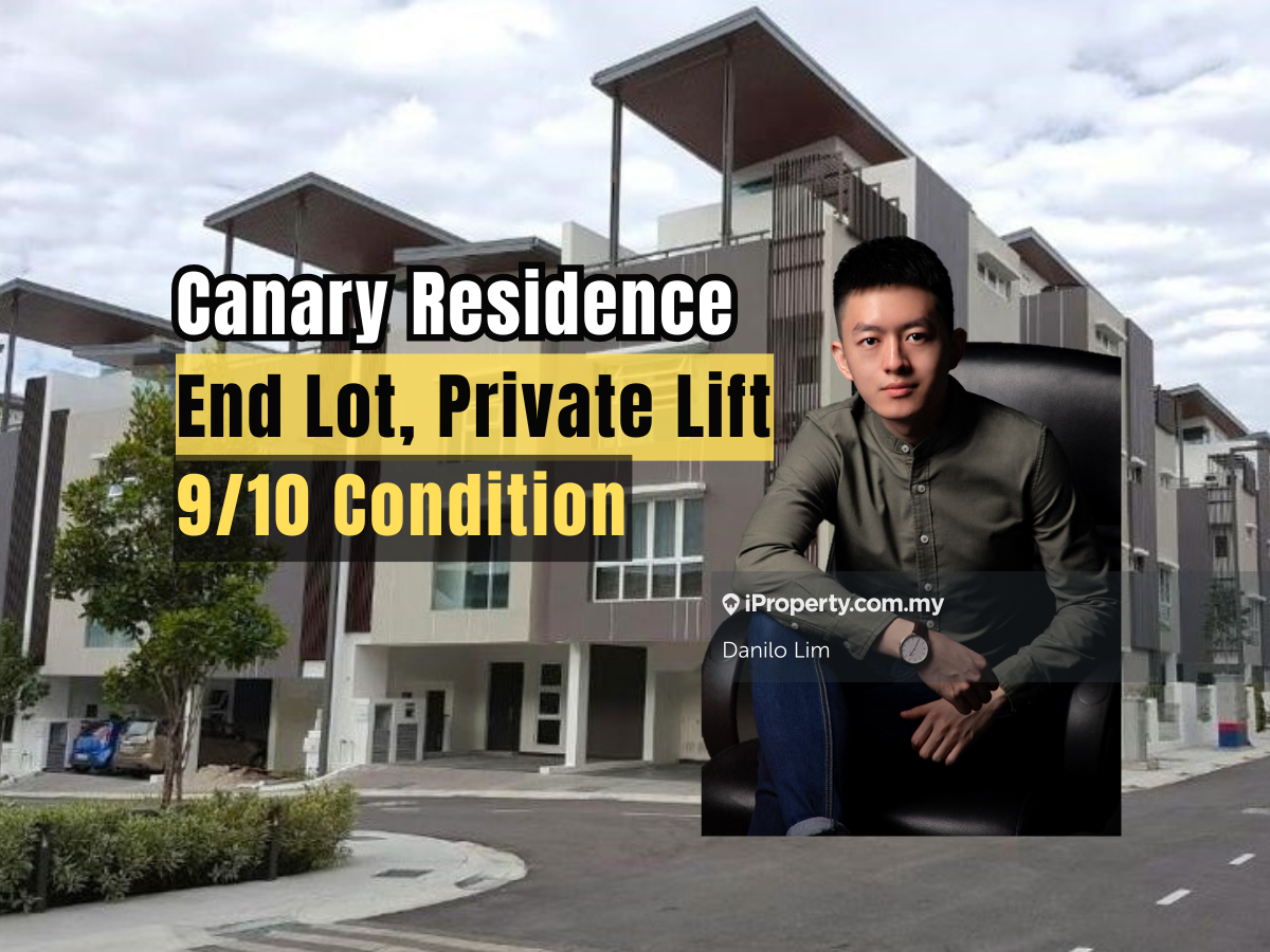 4 Sty Villa, End Lot, 9/10 Condition, With Private Lift