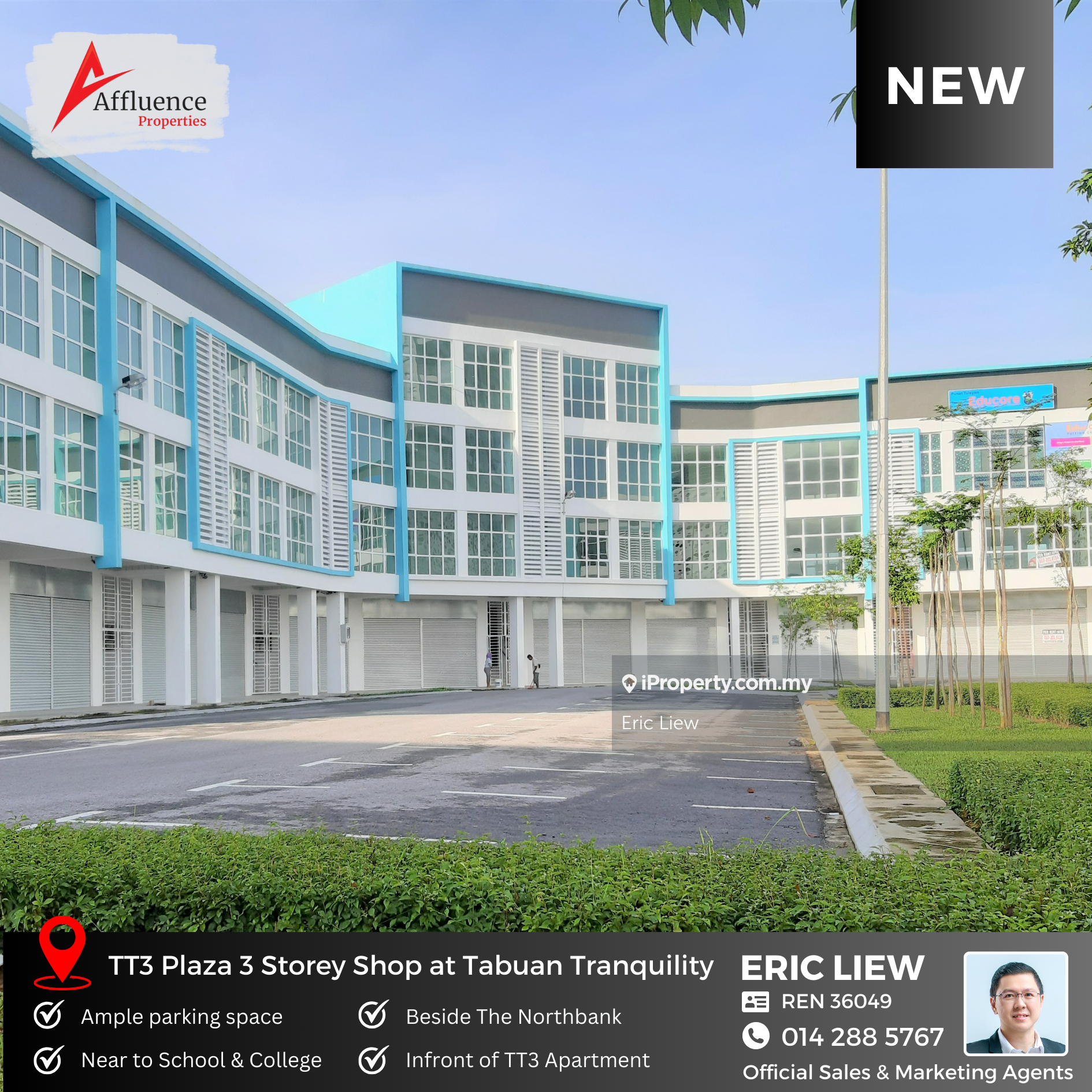 Tt3 3 Storey Shop Office at Tabuan Tranquility