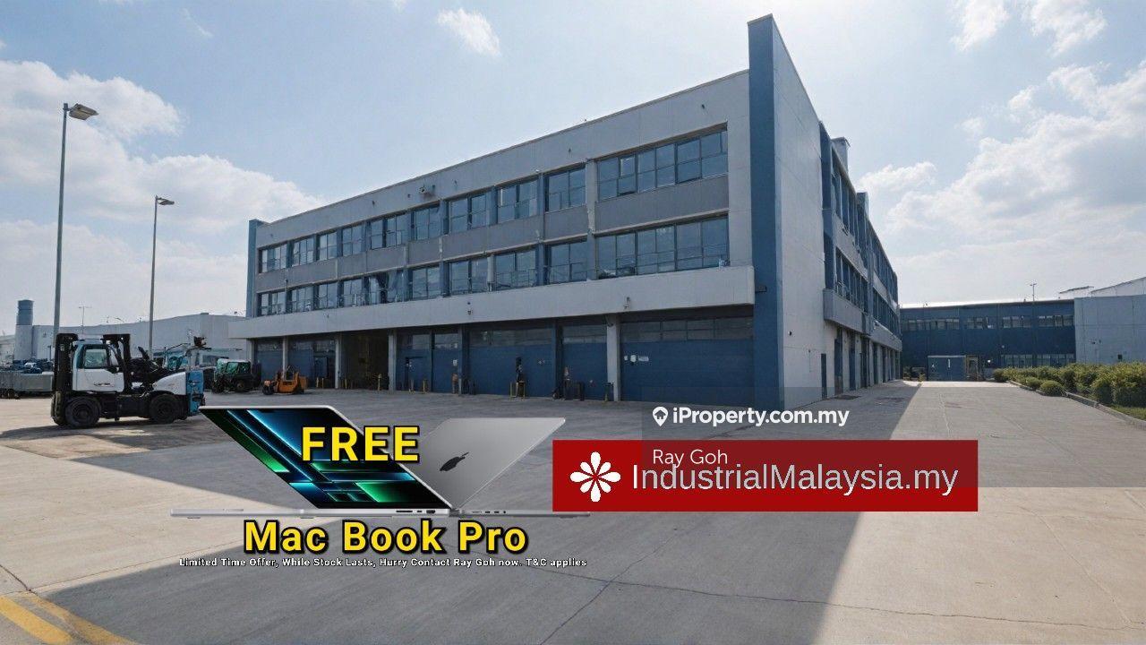 Puncak Alam Detached Factory Build Up 31000sf, 50000sf Land, 400 Amp