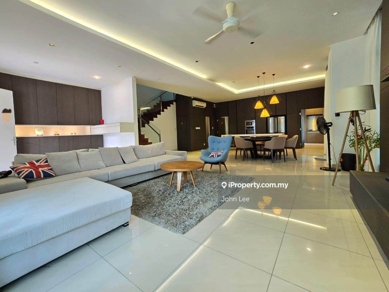 Bigger Living Hall Semi D House for Sale Palmiera Kinrara Residence