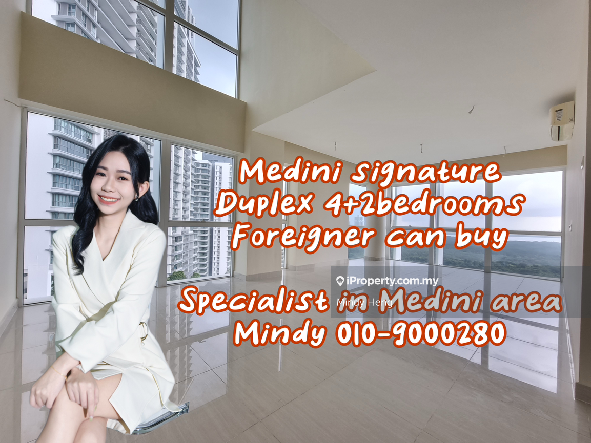 Medini signature duplex unit for sale @ foreigner can buy