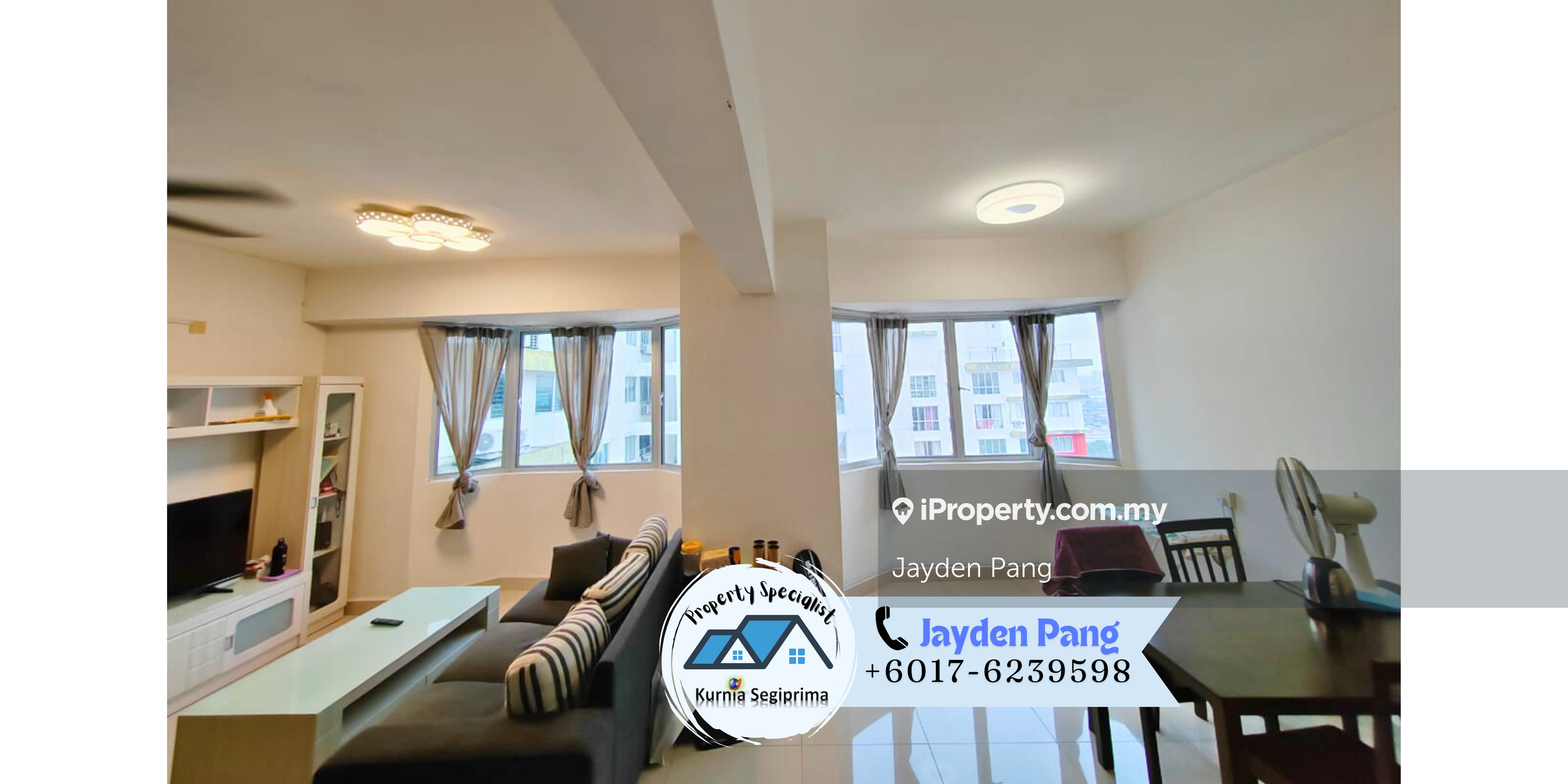 Spacious 3-Bedroom Unit for Sale at Main Place Residence Subang Jaya